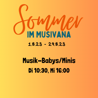 Sommerkurse Musivana August 2023 Singen Kinder