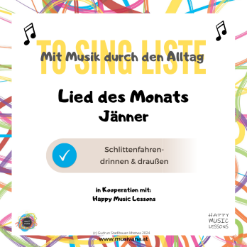 Lied Des Monats Jänner Musivana Graz Eltern Kind Musikkurs Kinderlied Musik Im Alltag