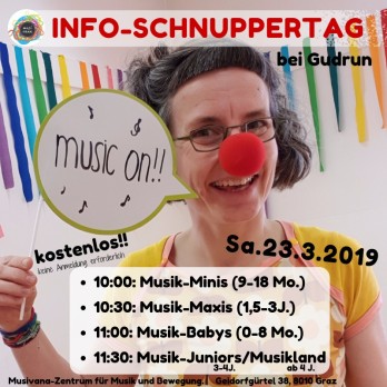 Schnuppertag Musivana Frühling