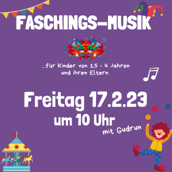 Faschings Musik Musivana 17.2.23 Faschingseinheit