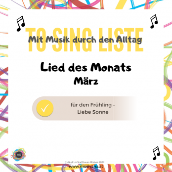 Lied Des Moants März To Sing Liste Musivana