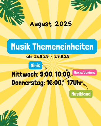 Musik Workshops Musivana Graz Eltern Kind August 25